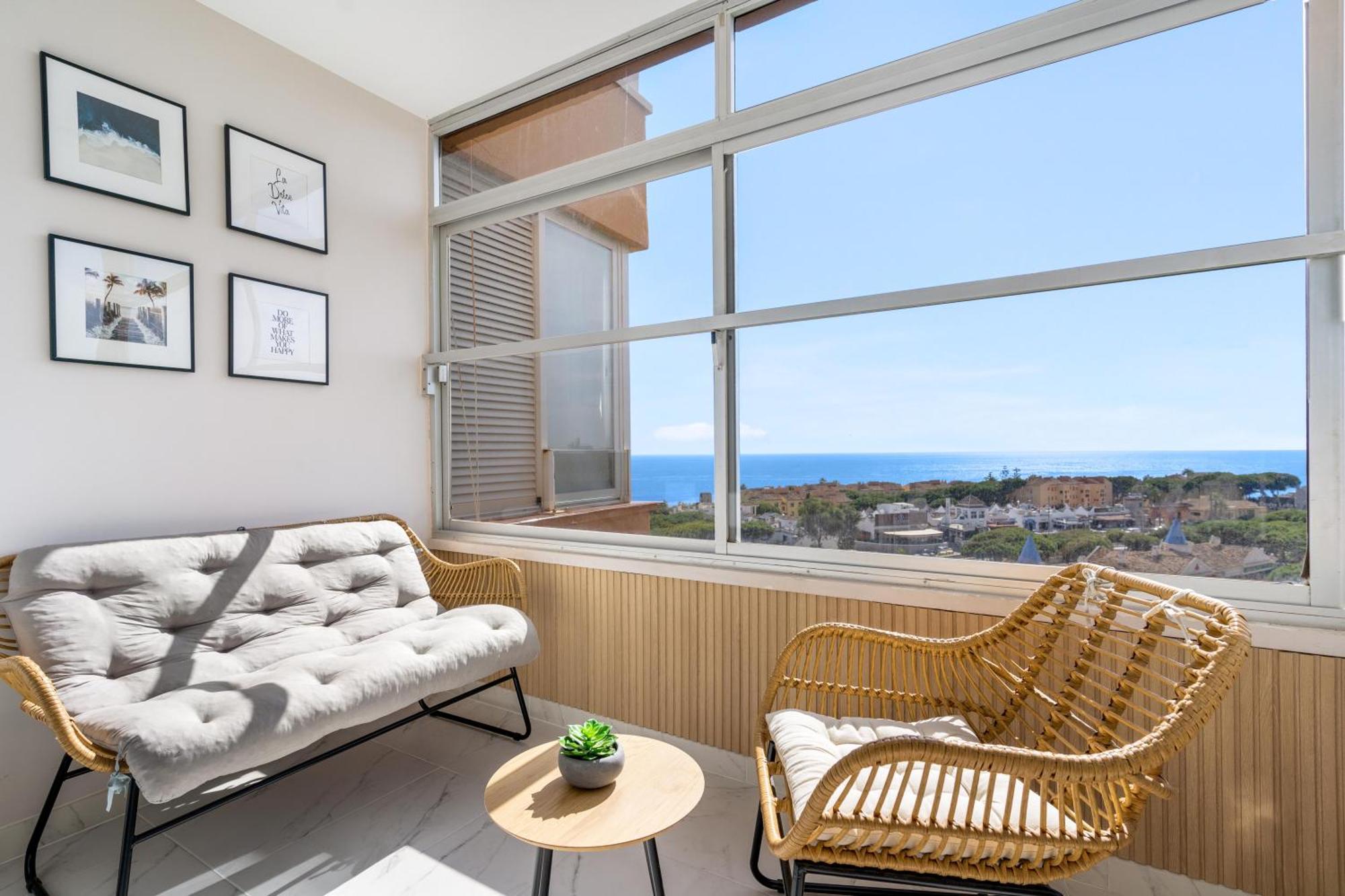 Modern Studio Apartment With Sea Views 5 Min From The Beach Sitio de Calahonda Eksteriør bilde